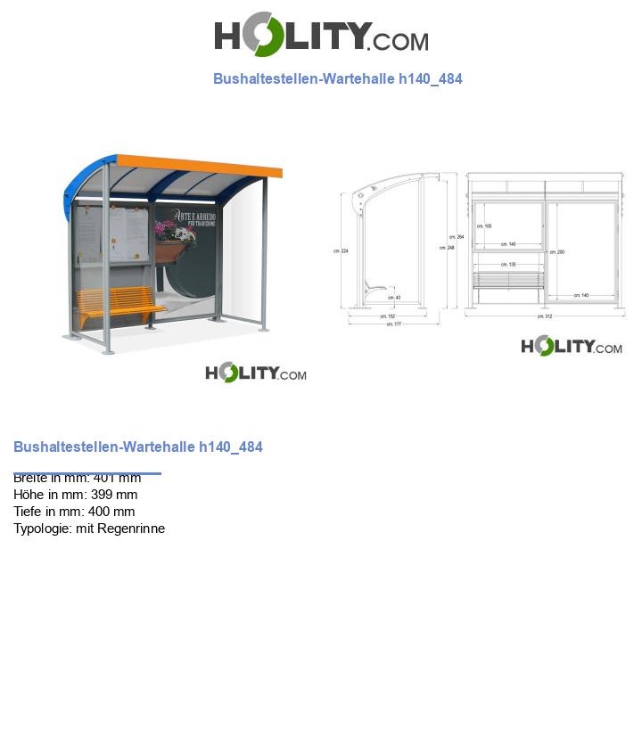 Bushaltestellen-Wartehalle h140_484