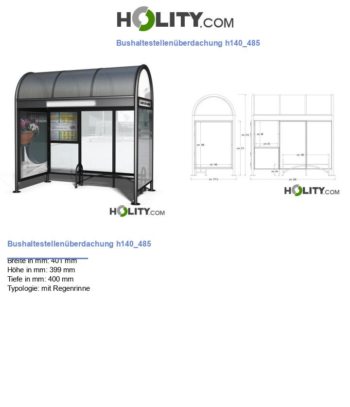 Bushaltestellenüberdachung h140_485