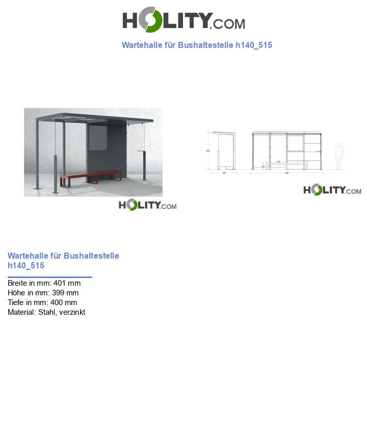 Wartehalle für Bushaltestelle h140_515