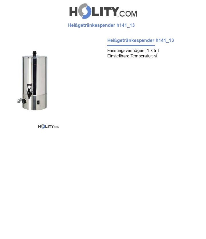 Heißgetränkespender h141_13