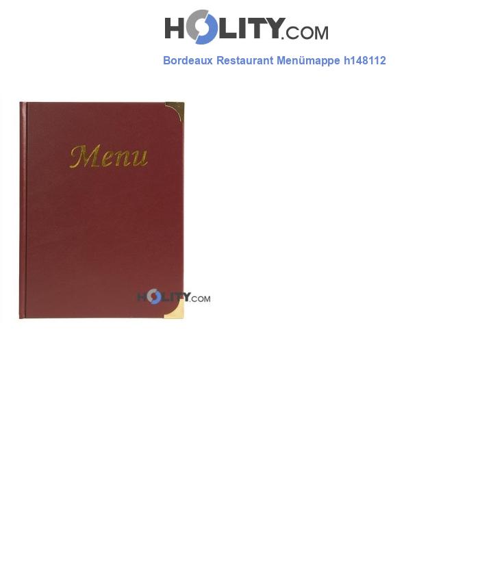 Bordeaux Restaurant Menümappe h148112