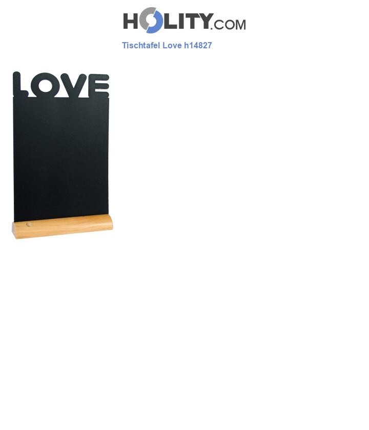 Tischtafel Love h14827