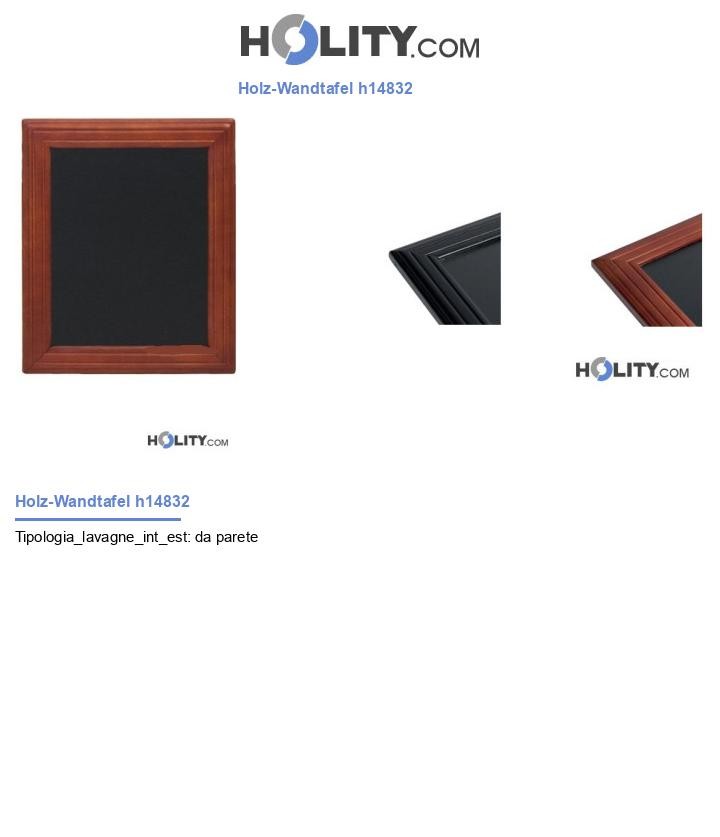Holz-Wandtafel h14832