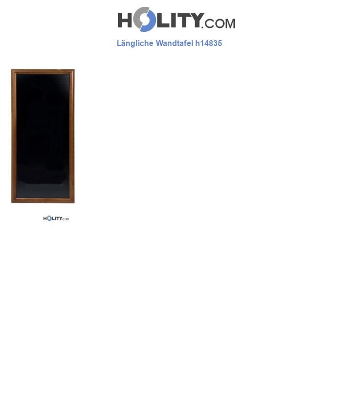 Längliche Wandtafel h14835