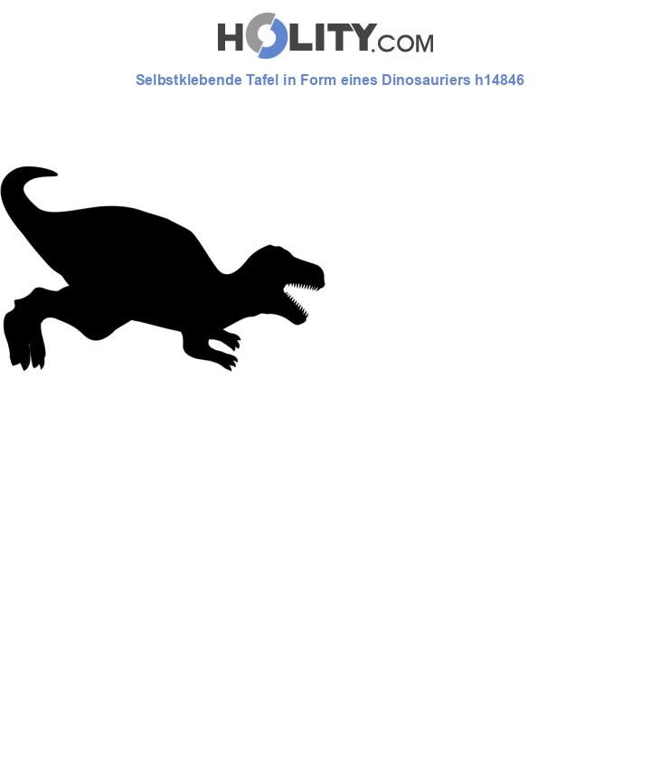 Selbstklebende Tafel in Form eines Dinosauriers h14846
