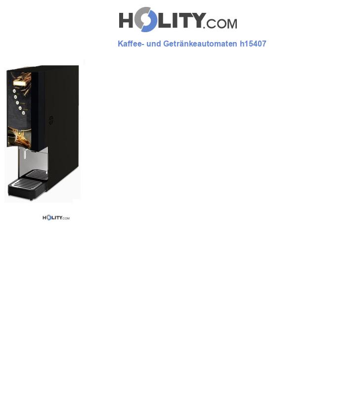 Kaffee- und Getränkeautomaten h15407