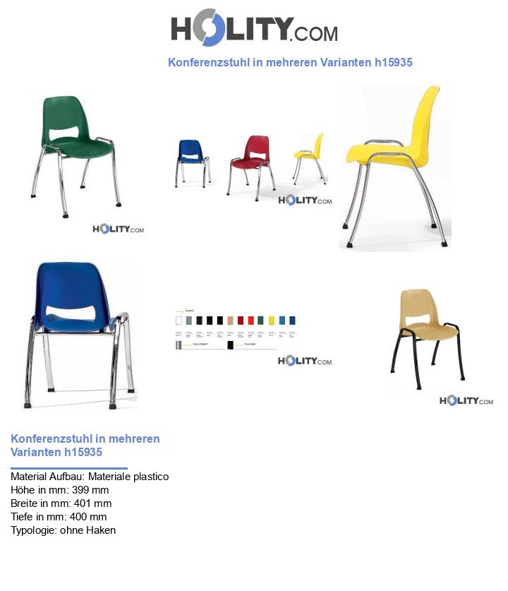 Konferenzstuhl in mehreren Varianten h15935