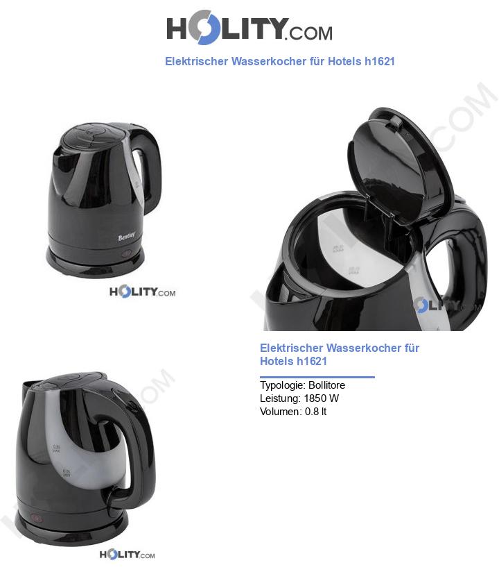 Elektrischer Wasserkocher für Hotels h1621