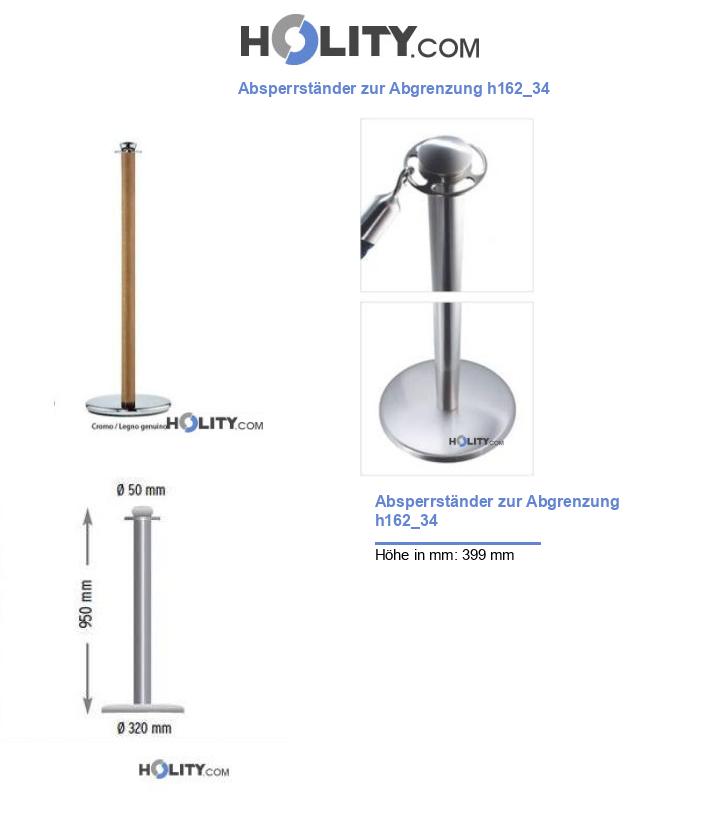 Absperrständer zur Abgrenzung h162_34