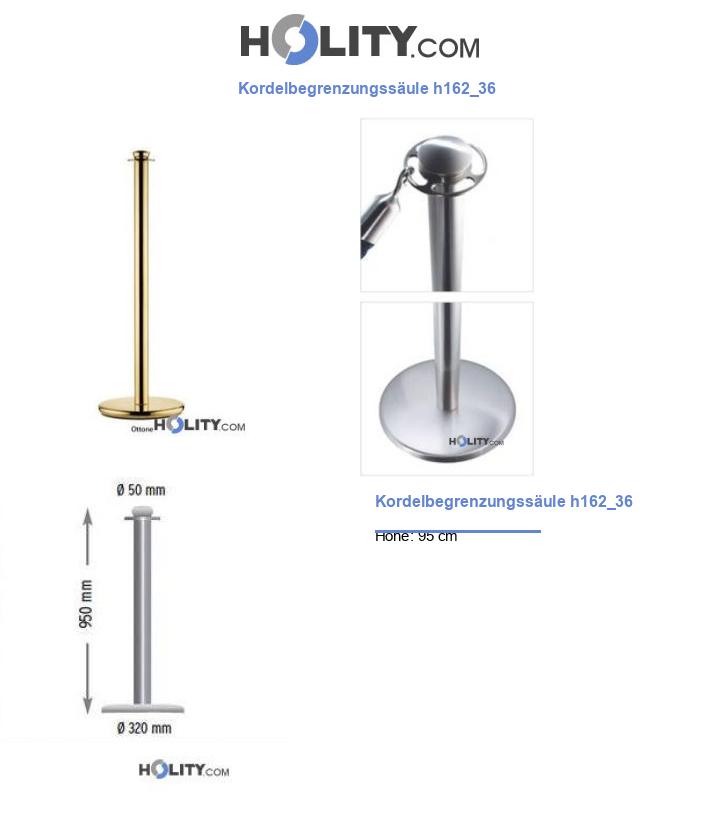 Kordelbegrenzungssäule h162_36