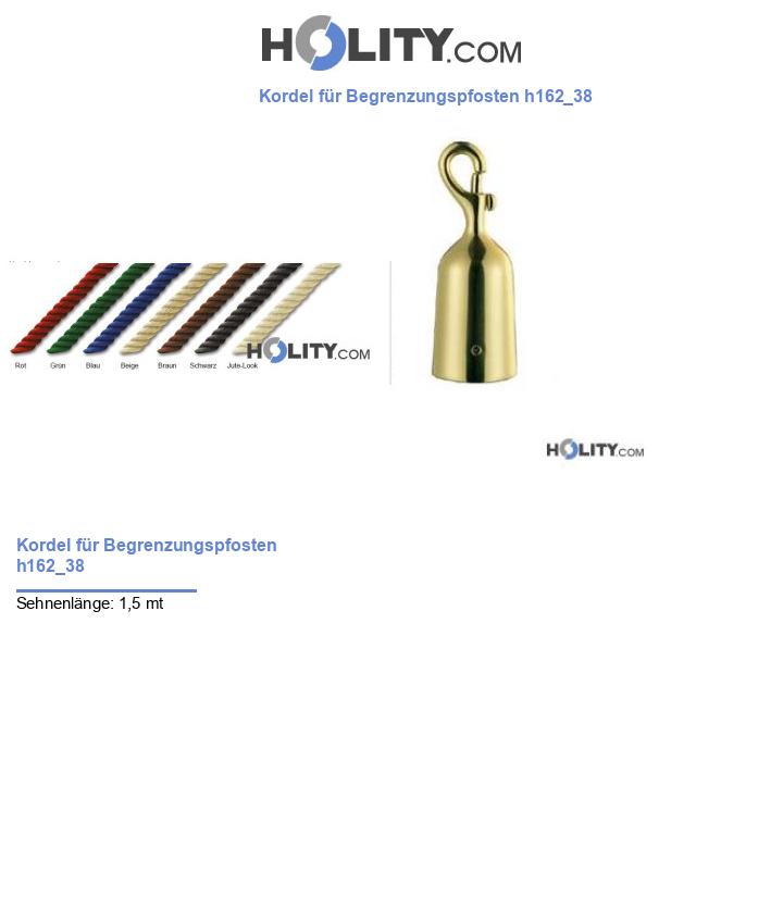 Kordel für Begrenzungspfosten h162_38