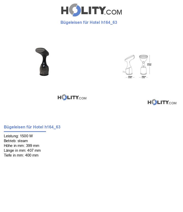 Bügeleisen für Hotel h164_63