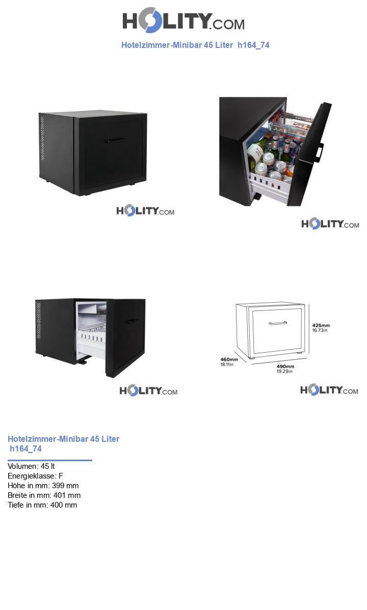 Hotelzimmer-Minibar 45 Liter  h164_74