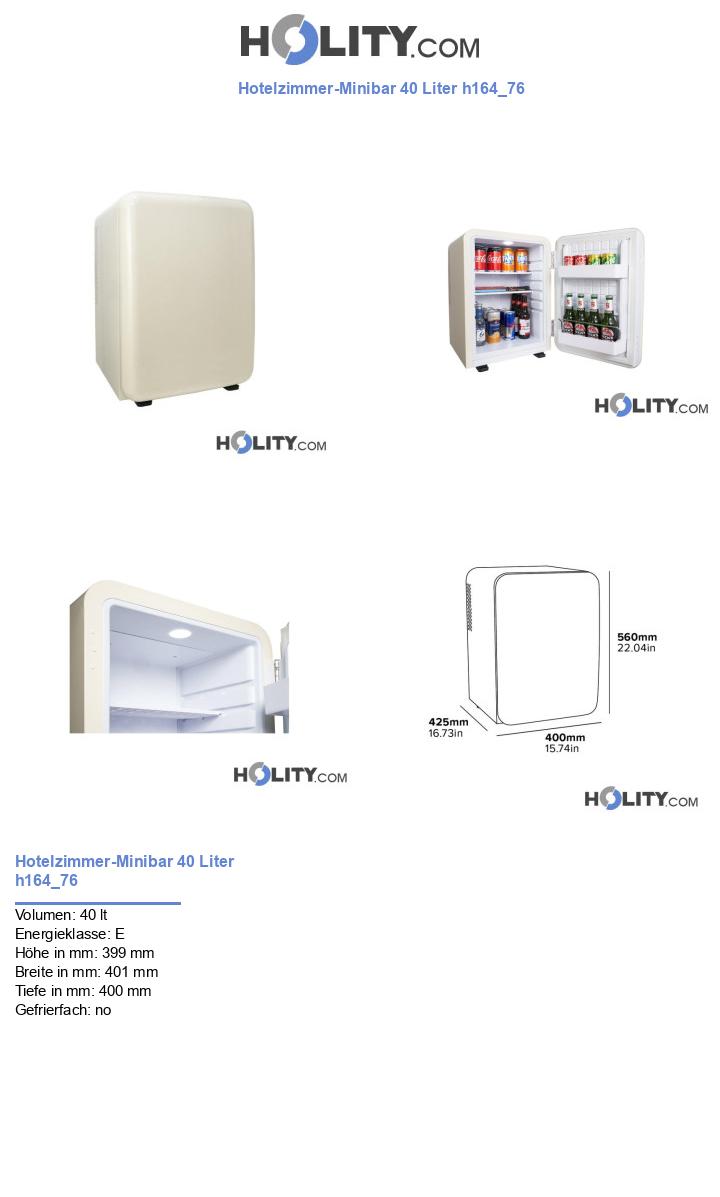 Hotelzimmer-Minibar 40 Liter h164_76