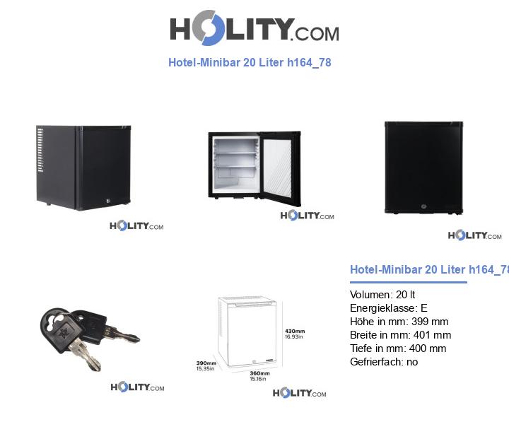 Hotel-Minibar 20 Liter h164_78