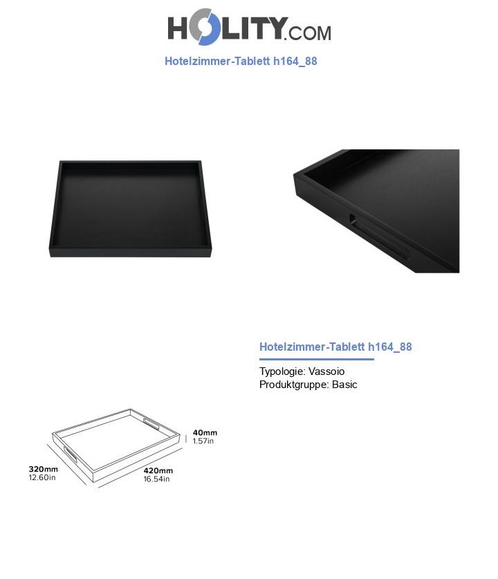 Hotelzimmer-Tablett h164_88