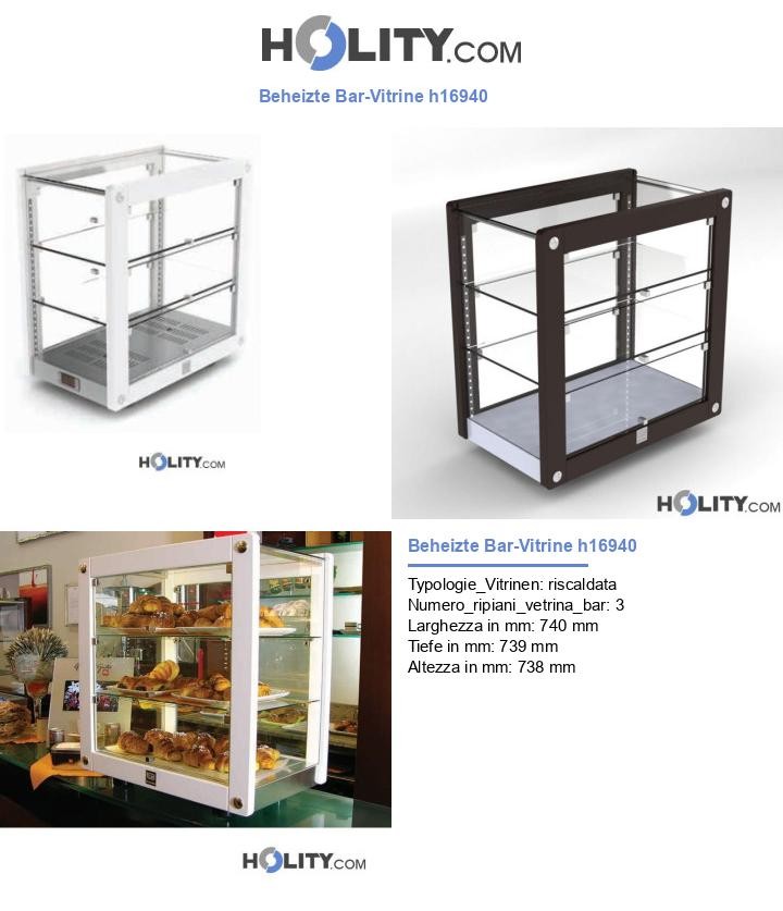 Beheizte Bar-Vitrine h16940