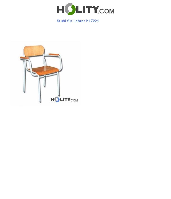 Stuhl für Lehrer h17221