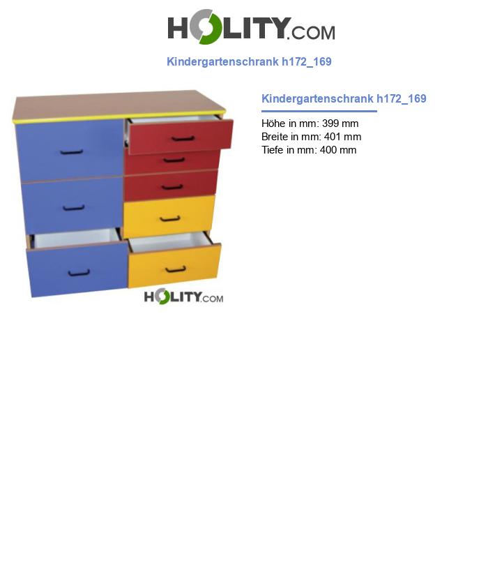 Kindergartenschrank h172_169