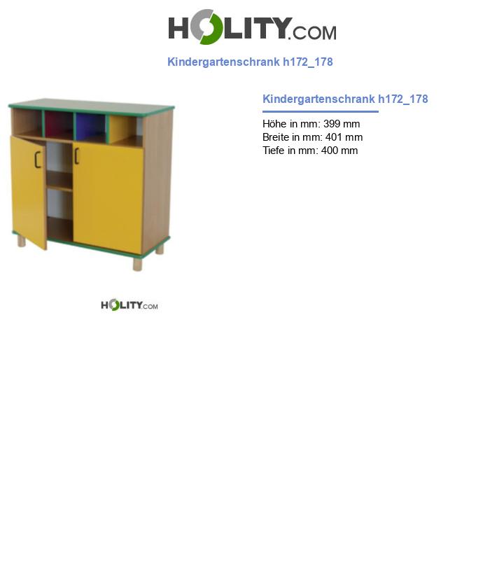 Kindergartenschrank h172_178
