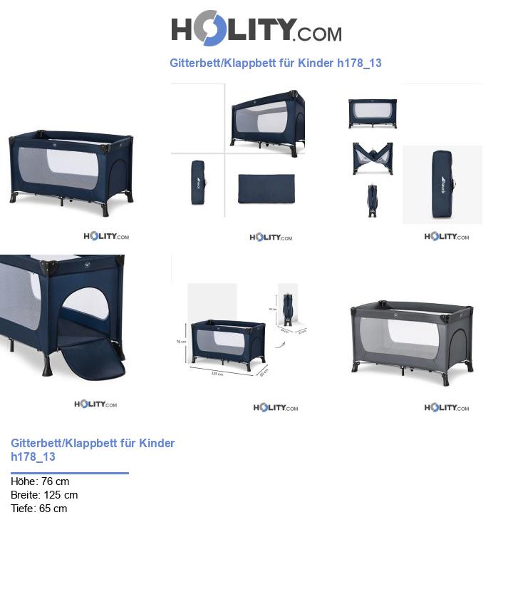 Gitterbett/Klappbett für Kinder h178_13