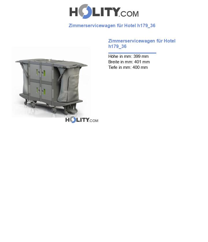 Zimmerservicewagen für Hotel h179_36