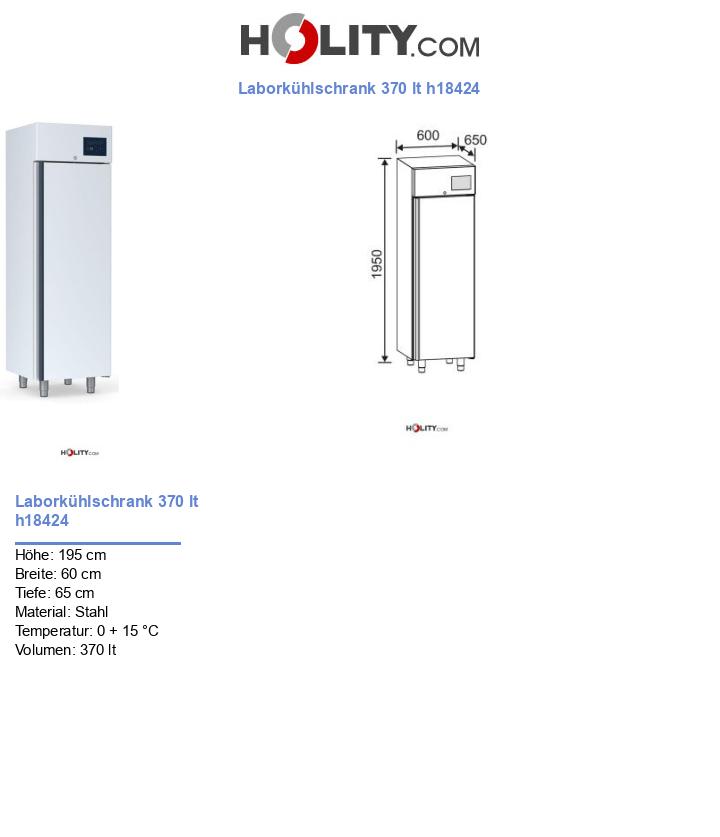 Laborkühlschrank 370 lt h18424
