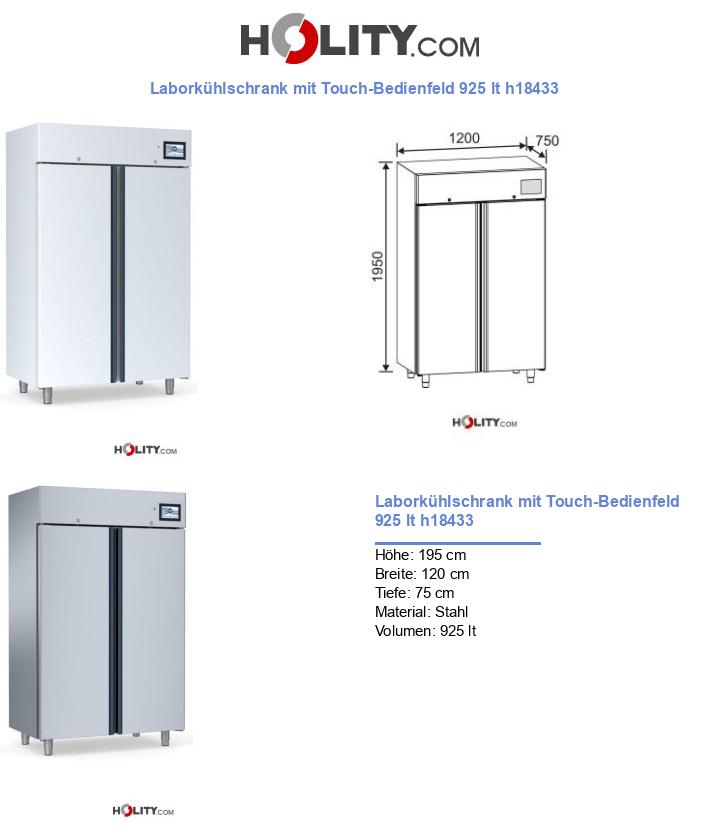 Laborkühlschrank mit Touch-Bedienfeld 925 lt h18433