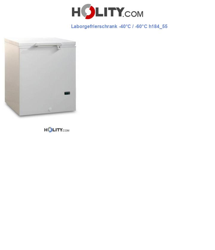 Laborgefrierschrank -40°C / -60°C h184_55