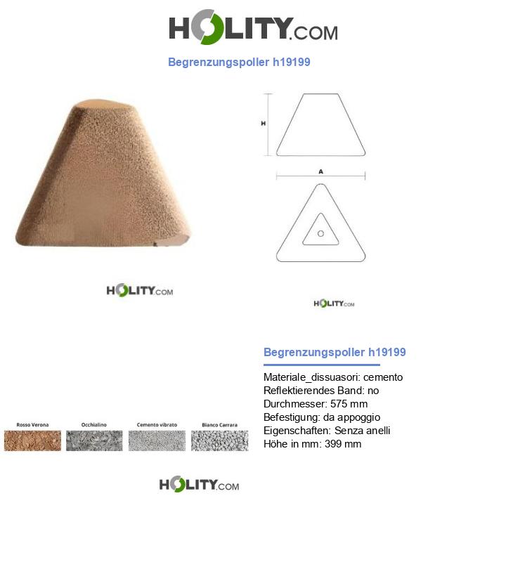 Begrenzungspoller h19199