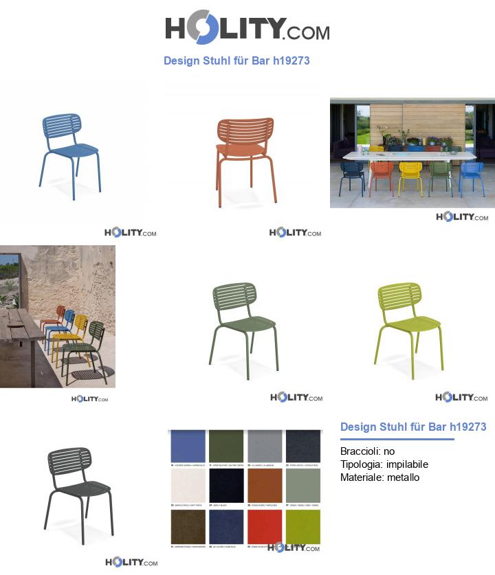 Design Stuhl für Bar h19273