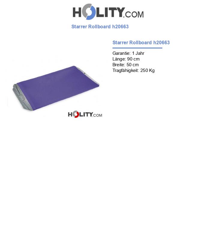 Starrer Rollboard h20663