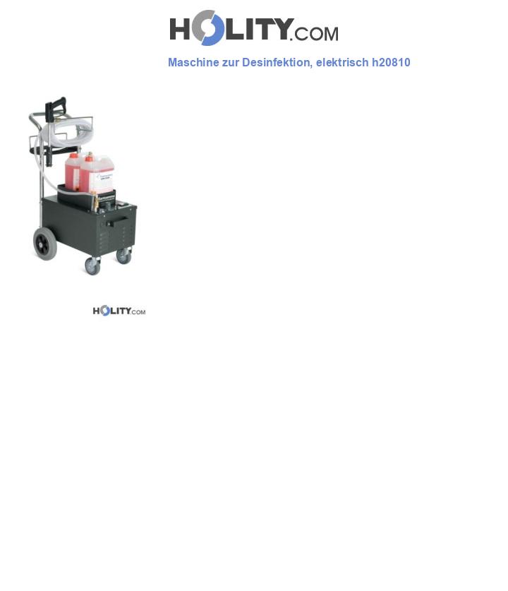 Maschine zur Desinfektion, elektrisch h20810