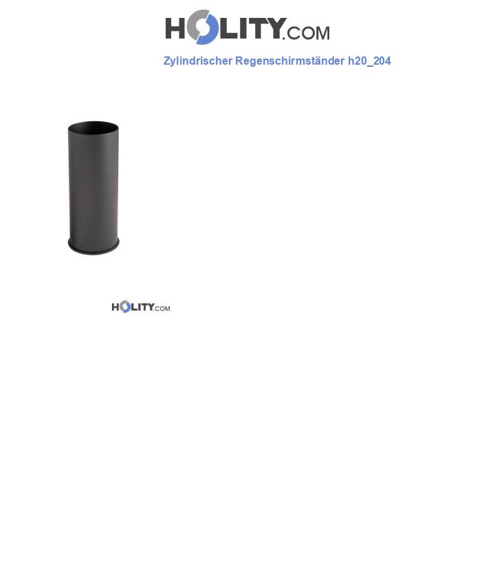 Zylindrischer Regenschirmständer h20_204