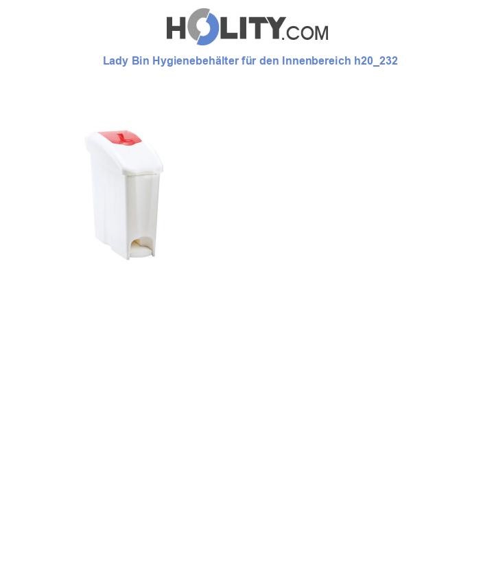 Lady Bin Hygienebehälter für den Innenbereich h20_232