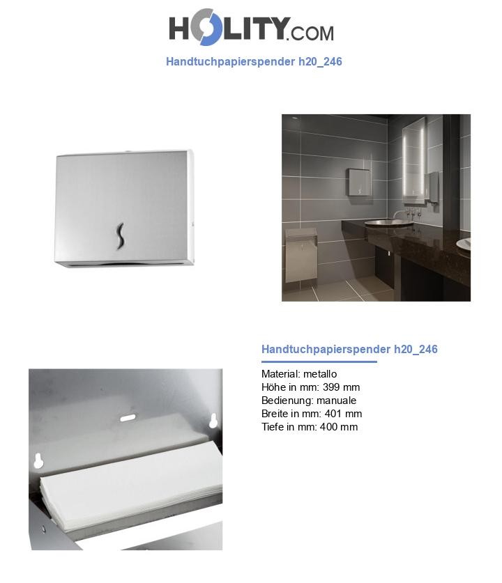 Handtuchpapierspender h20_246