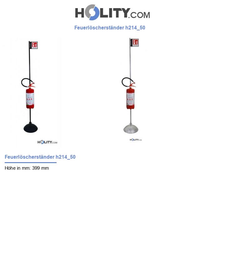 Feuerlöscherständer h214_50
