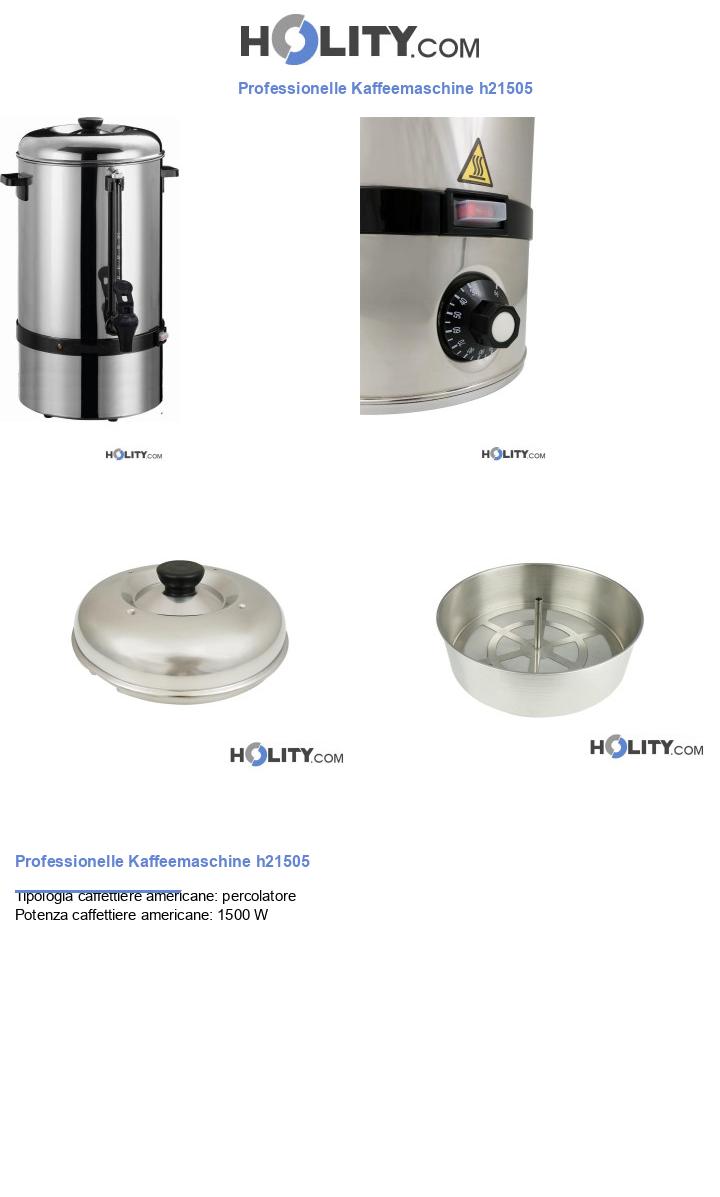 Professionelle Kaffeemaschine h21505