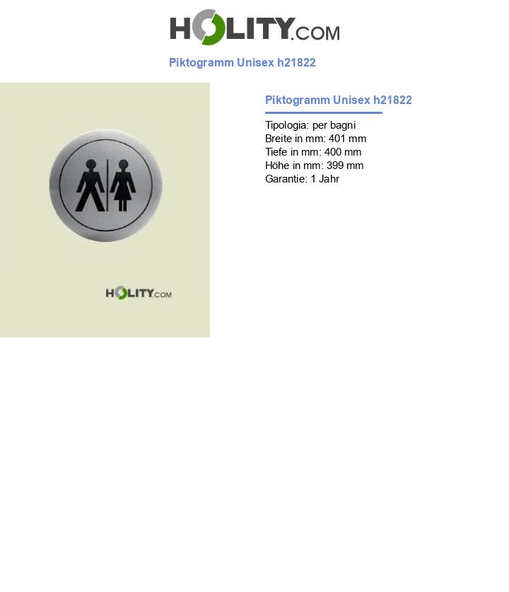 Piktogramm Unisex h21822