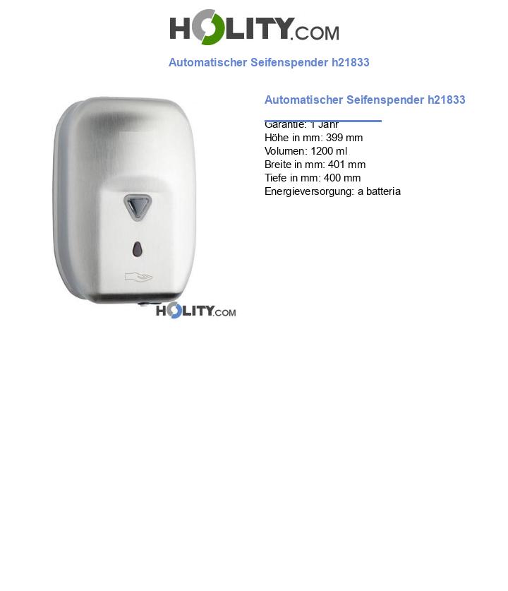 Automatischer Seifenspender h21833
