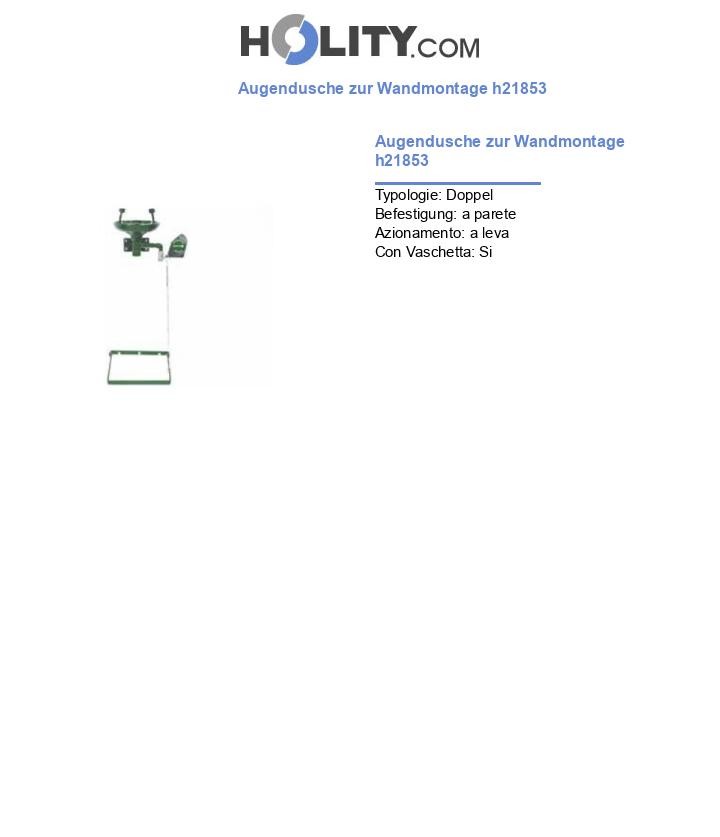 Augendusche zur Wandmontage h21853