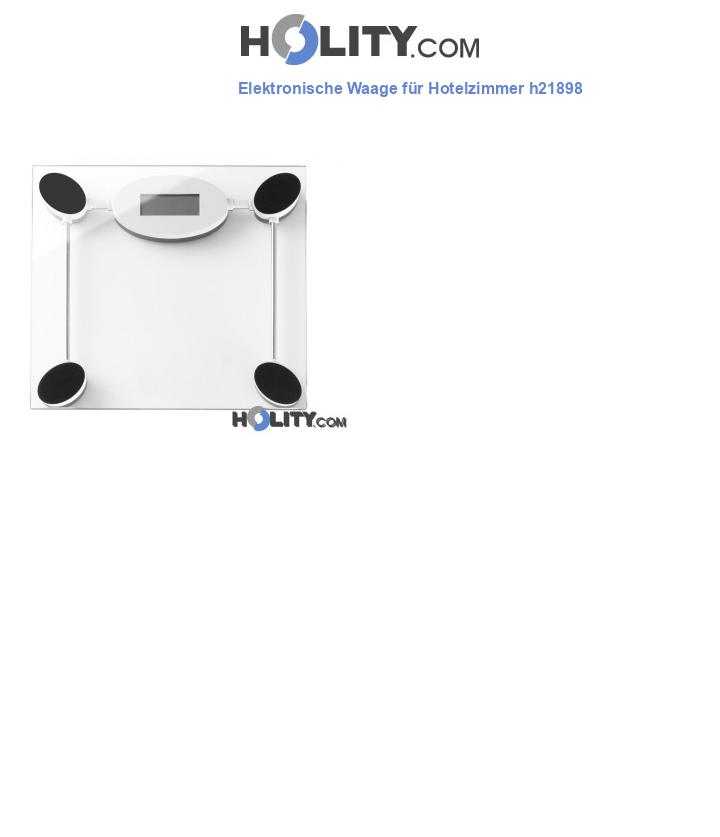 Elektronische Waage für Hotelzimmer h21898