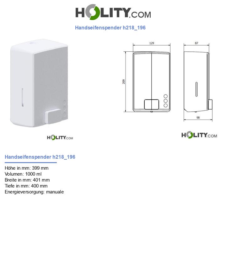 Handseifenspender h218_196