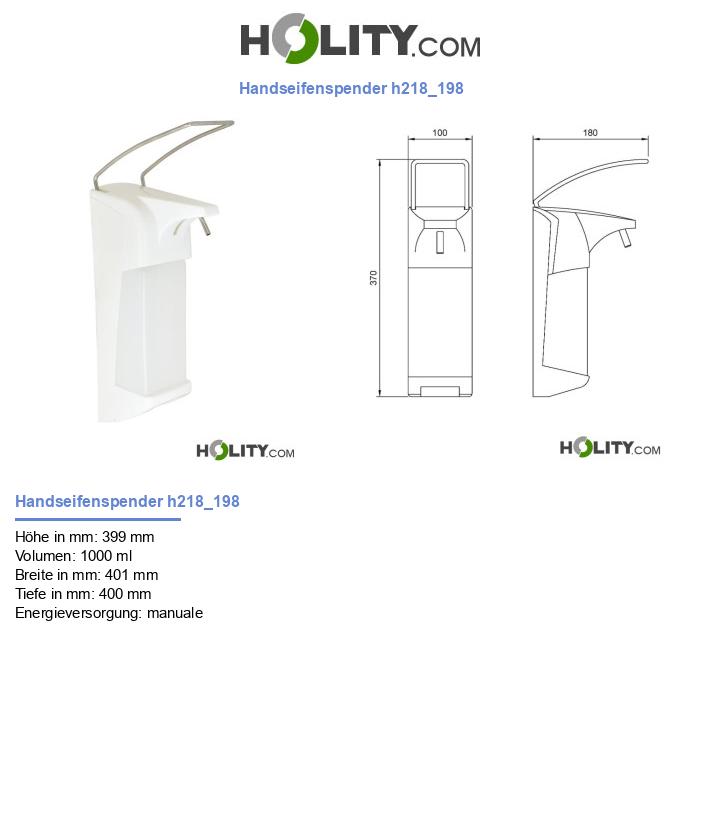 Handseifenspender h218_198