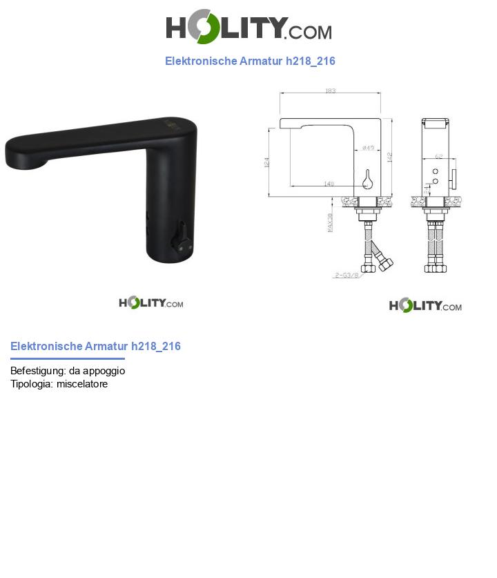 Elektronische Armatur h218_216