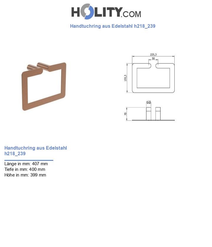 Handtuchring aus Edelstahl h218_239