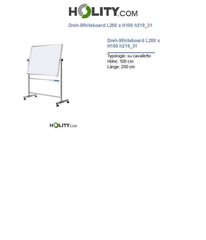 Dreh-Whiteboard L200 x H100 h219_31