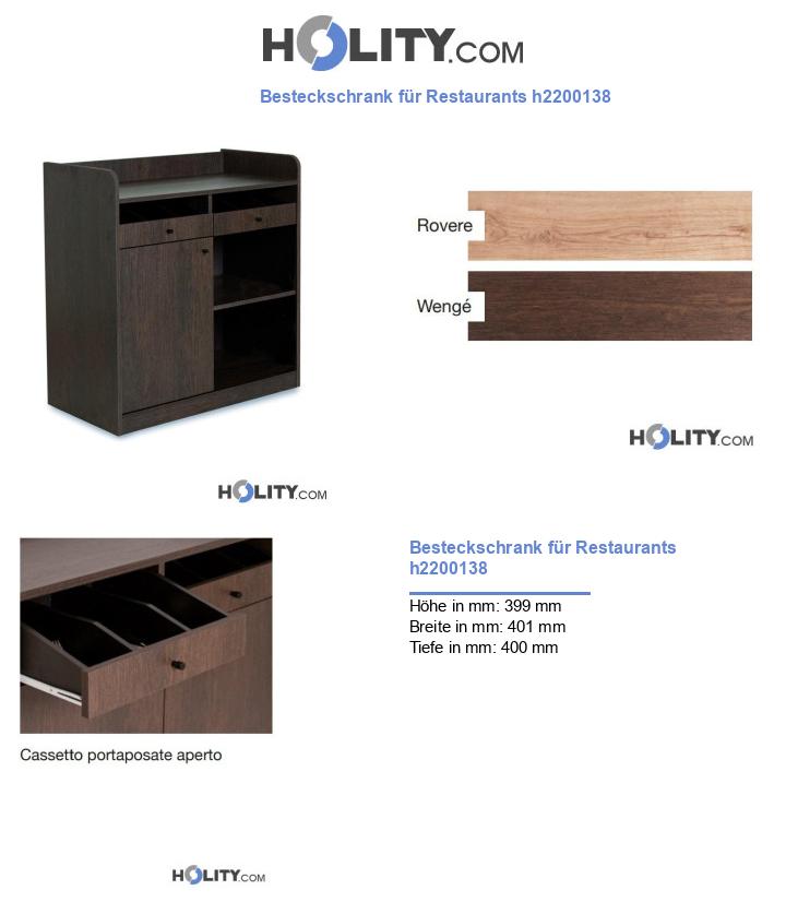 Besteckschrank für Restaurants h2200138