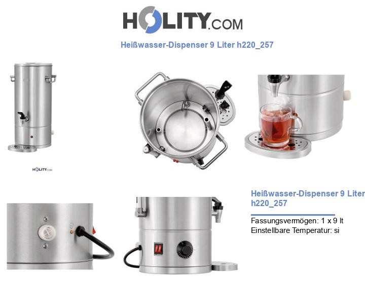 Heißwasser-Dispenser 9 Liter h220_257