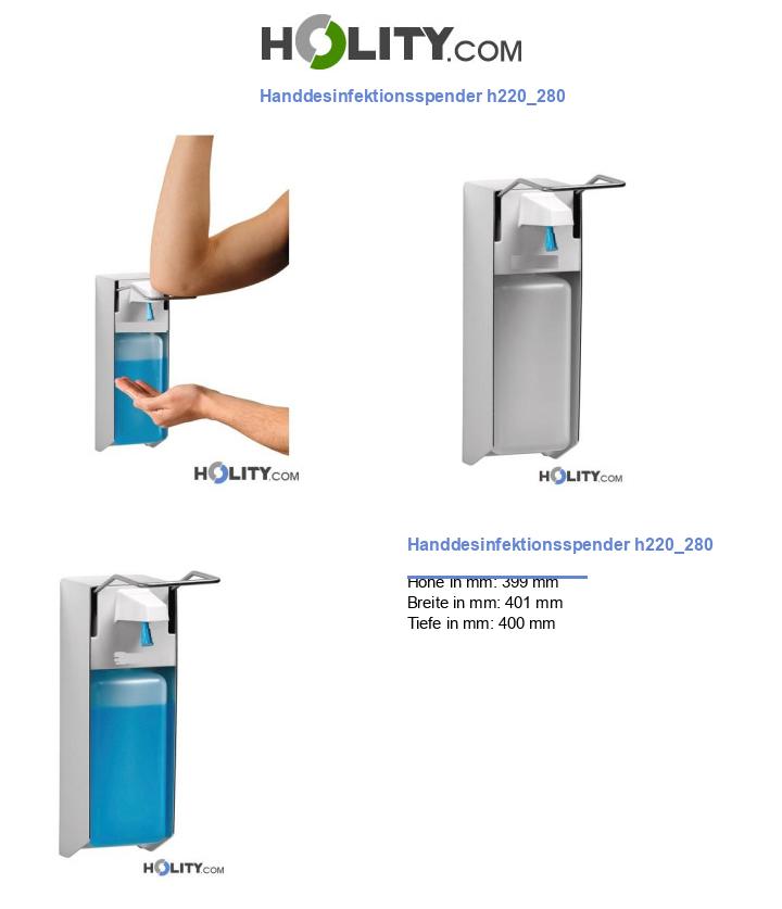 Handdesinfektionsspender h220_280
